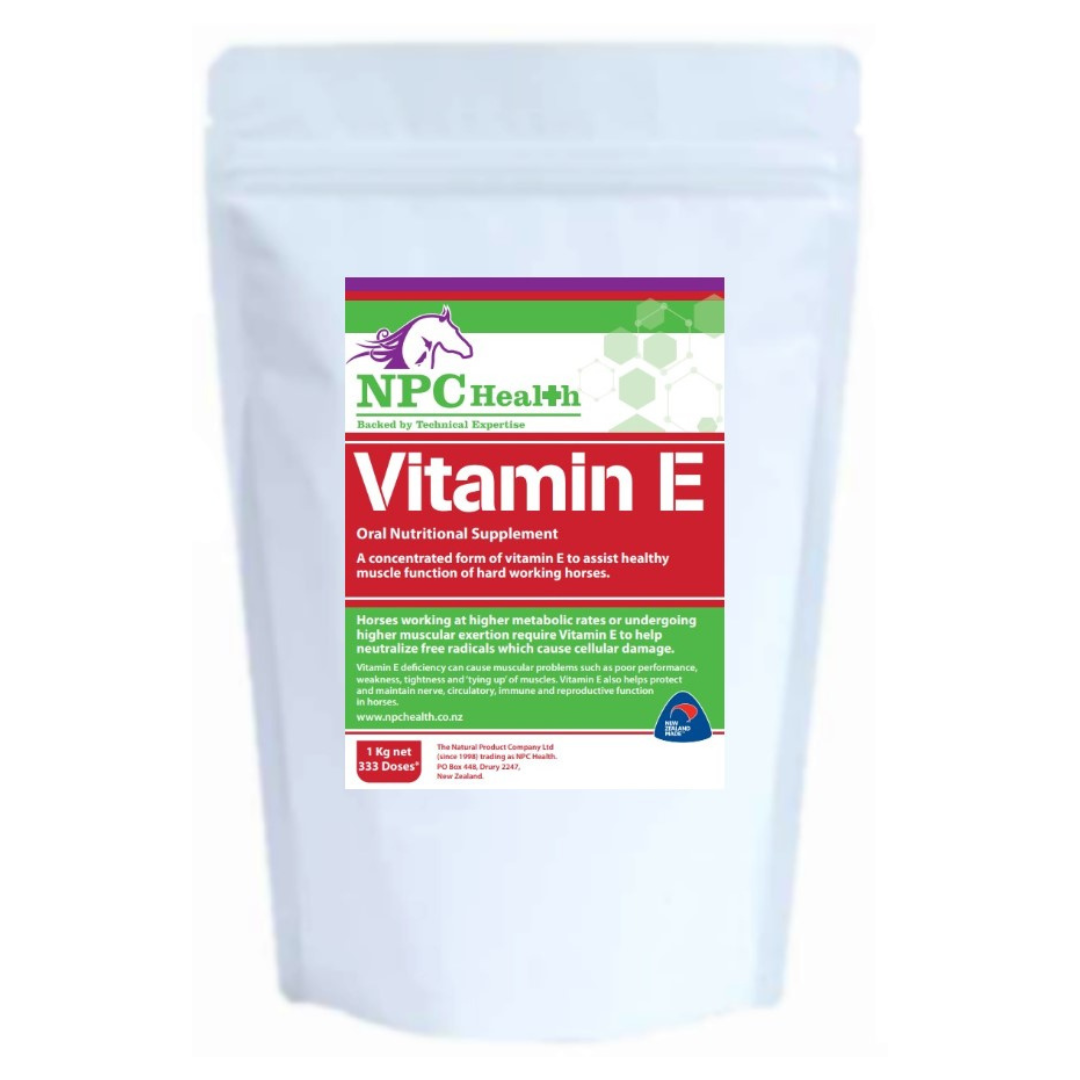 NPC Vitamin E Rangiora Equestrian Supplies