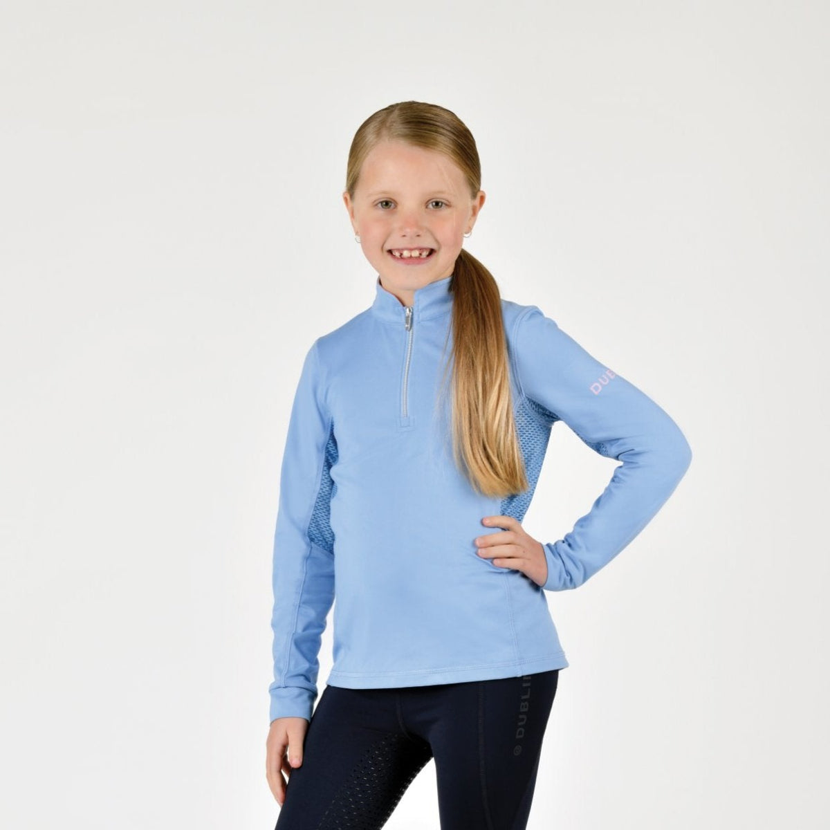 Children's Kylee Long Sleeve Shirt - Bluebell