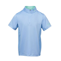 Childs Airflow Short Sleeve Top - Bluebell