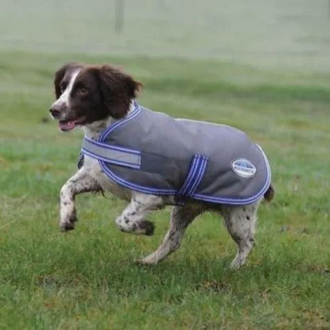 Weatherbeeta Thermi-heat Dog Coat - Grey/Blue