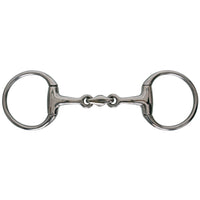 Stainless Steel Training Eggbutt - 75mm Rings