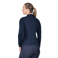 Breathable Long Sleeve Riding Top - Navy