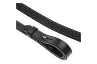 Rubber Soft Reins - Black
