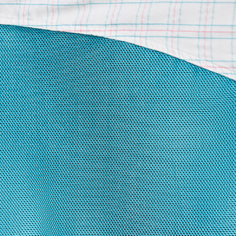 Airstream Combo Neck Summer Sheet - White/Turquoise/Pink