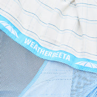 Breeze Combo Scrunch Neck - White/Blue/Lemon