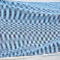 Breeze Combo Scrunch Neck - White/Blue/Lemon