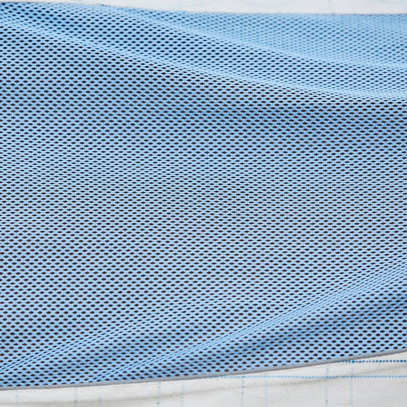 Breeze Combo Scrunch Neck - White/Blue/Lemon