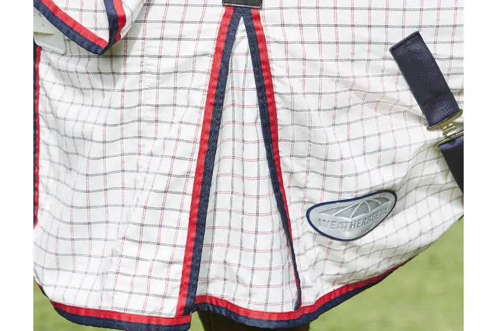 Summer Sheet Lite Detach-A-Hood White/Navy/Red 5'0