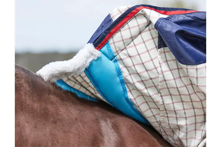 Summer Sheet Lite Detach-A-Hood White/Navy/Red 5'0