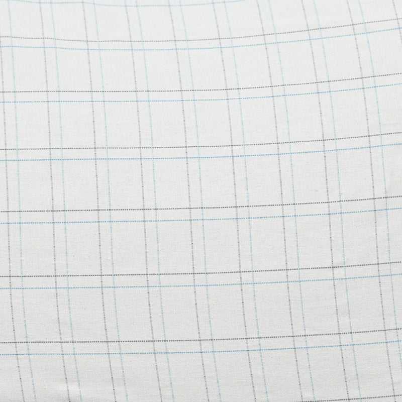 Summer Sheet Cotton Combo - White/Grey/Light Blue