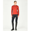 Reno Long Sleeve Riding Top - Red Ochre