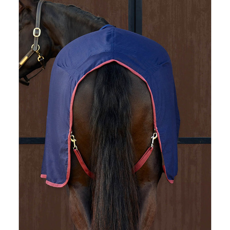 Show Sheet Standard Neck - Navy/Burgundy