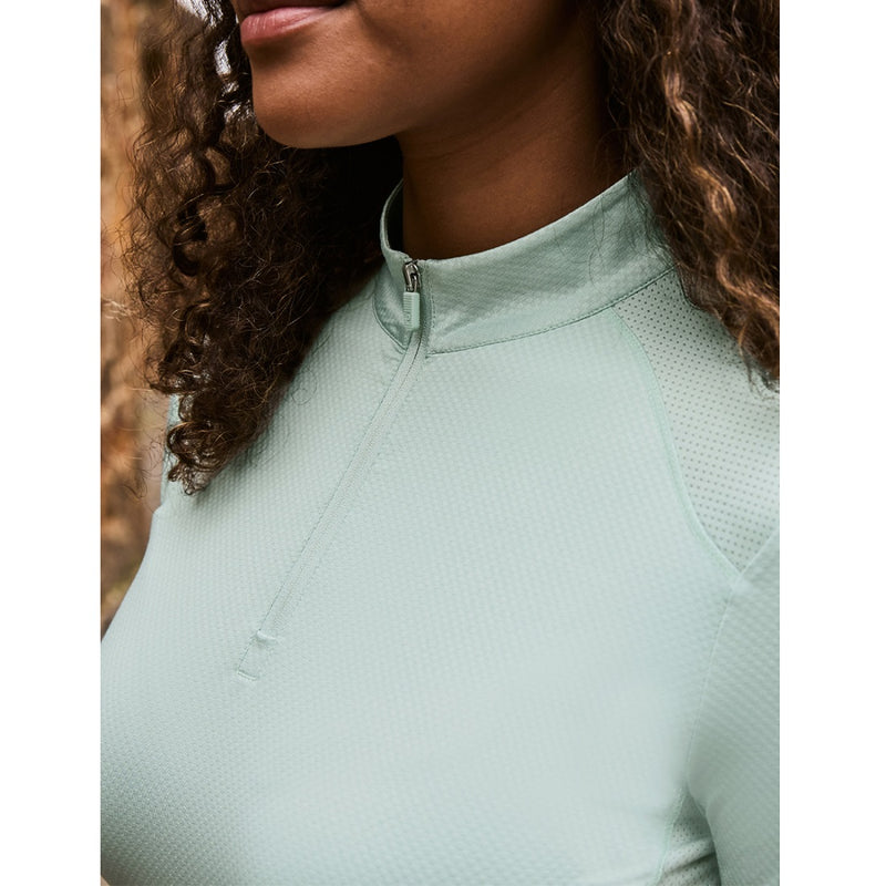 Autumn Sally Long Sleeve Riding Top - Surf Spray