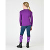 Kids Poppy Puff Sleeve Tee - Imperial Purple/Winged Ponies