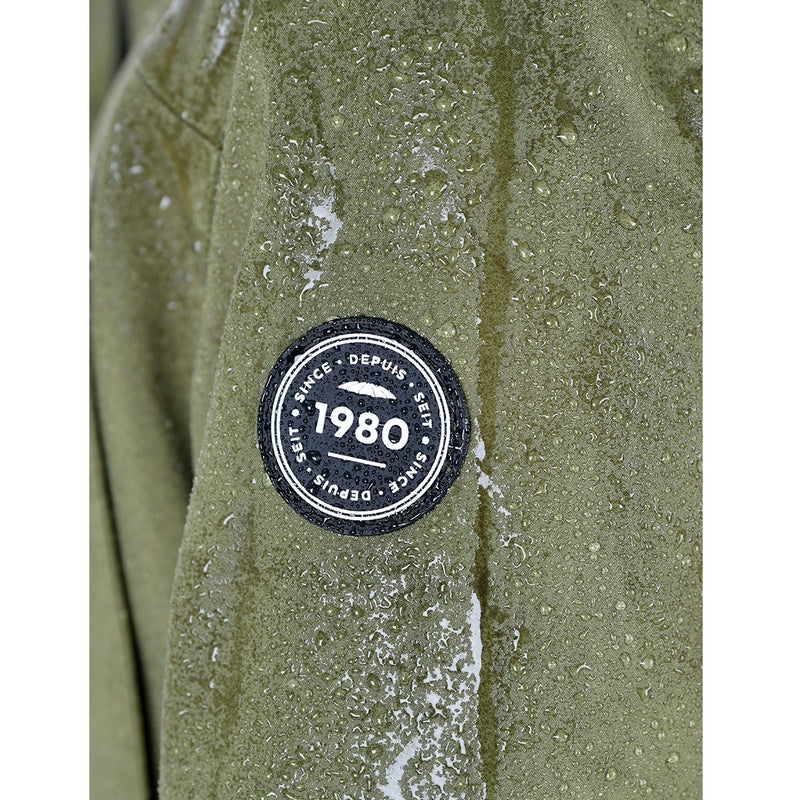 Florence Fleece Two-For Jacket - Olive Night/Whitecap Grey