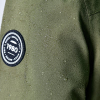 Florence Fleece Two-For Jacket - Olive Night/Whitecap Grey