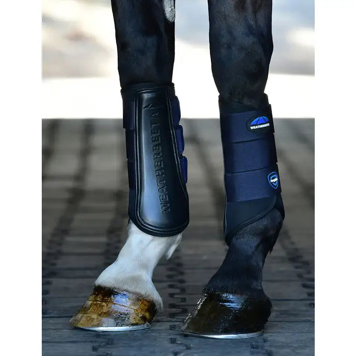 Tough-Tec Prime Brushing Boots - Black/Navy Large