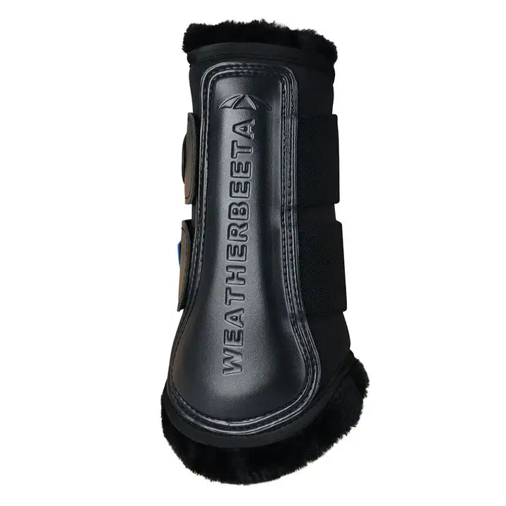 Tough-Tec Comfy Fleece Brushing Boots - Black Large