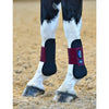 Tough-Tec Prime Open Front Boots - Black/Burgundy