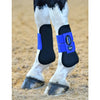 Tough-Tec Prime Open Front Boots - Black/Cobalt Large