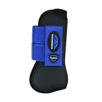 Tough-Tec Prime Open Front Boots - Black/Cobalt Large