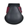 Tough-Tec Prime Fetlock Boots - Black/Burgundy