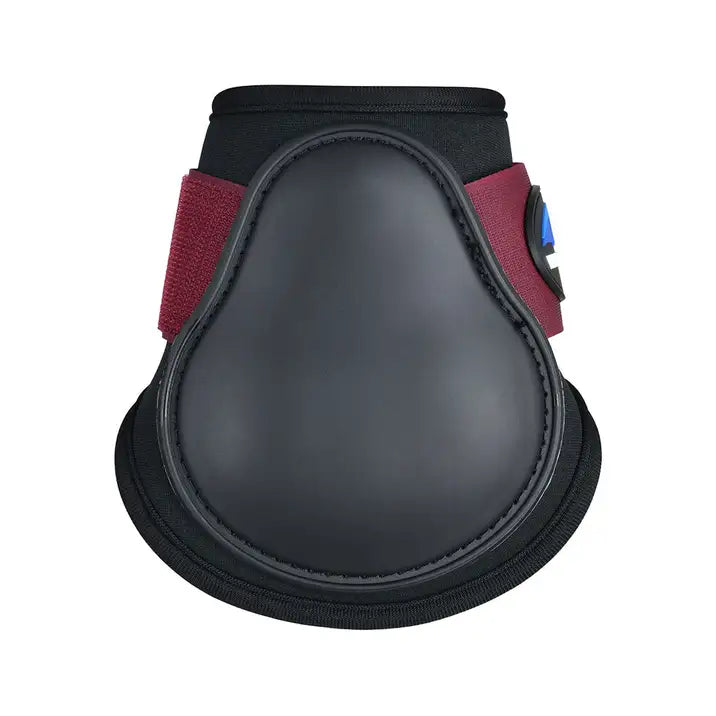 Tough-Tec Prime Fetlock Boots - Black/Burgundy
