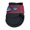Tough-Tec Prime Fetlock Boots - Black/Burgundy
