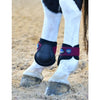 Tough-Tec Prime Fetlock Boots - Black/Burgundy