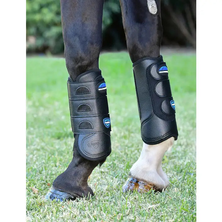Tough-Tec Eventing Front Boots - Black