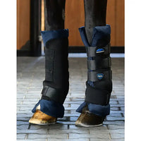 Tough-Tec Stable Boot Wraps - Black/Navy