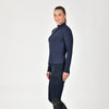 Brushed Fitted Base Layer Riding Top - Navy
