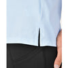 Cotton Pique Short Sleeve Polo - Sky Blue