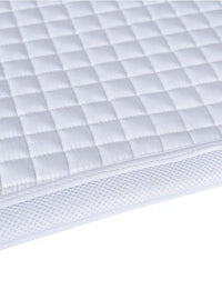 Prime Air-Tec All Purpose Saddle Pad - White