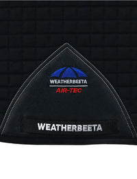 Prime Air-Tec Dressage Saddle Pad - Black Large
