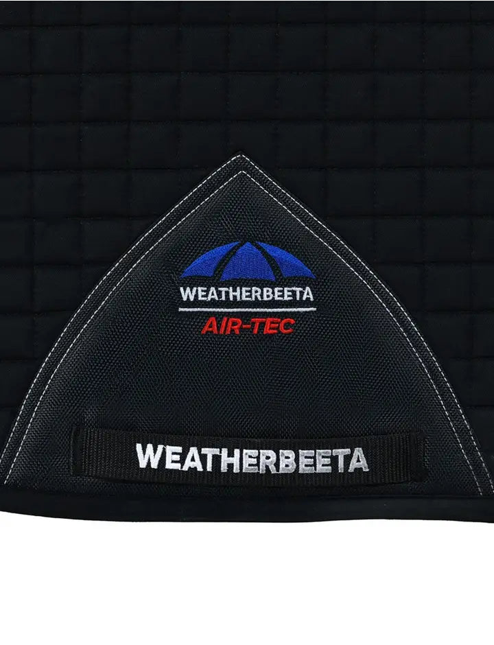 Prime Air-Tec Dressage Saddle Pad - Black Large