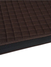Prime Air-Tec Dressage Saddle Pad - Chocolate Large
