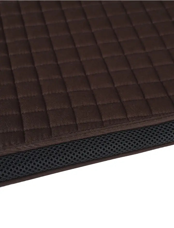 Prime Air-Tec Dressage Saddle Pad - Chocolate Large