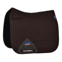 Prime Air-Tec Dressage Saddle Pad - Chocolate Large