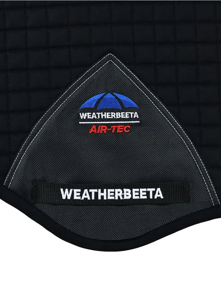 Prime Air-Tec Jump Shaped Saddle Pad - Black