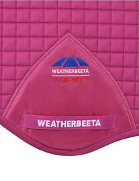 Prime Air-Tec Jump Shaped Saddle Pad - Magenta Large