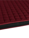 Prime Air-Tec Jump Shaped Saddle Pad - Burgundy Large