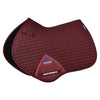 Prime Air-Tec Jump Shaped Saddle Pad - Burgundy Large