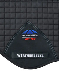 Prime Air-Tec Jump Shaped Saddle Pad - Charcoal