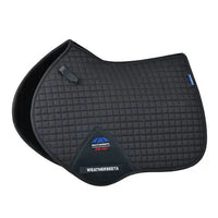 Prime Air-Tec Jump Shaped Saddle Pad - Charcoal
