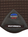 Prime Air-Tec Jump Shaped Saddle Pad - Chocolate Large