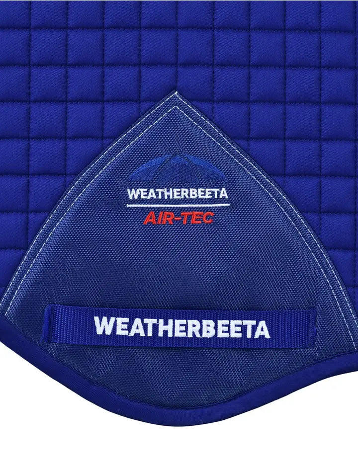 Prime Air-Tec Jump Shaped Saddle Pad - Cobalt