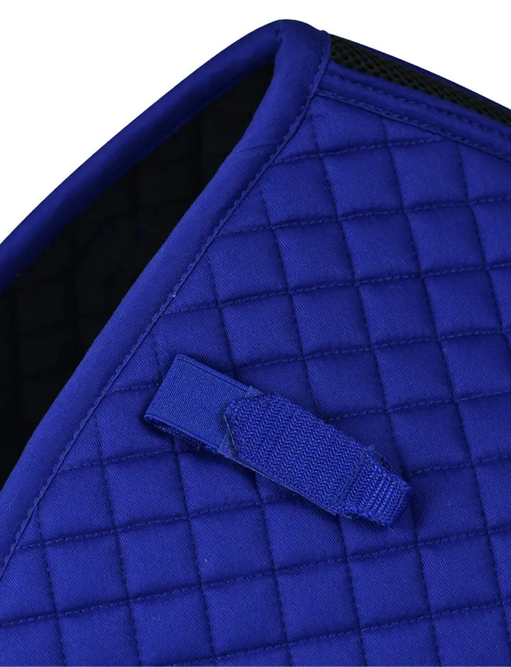 Prime Air-Tec Jump Shaped Saddle Pad - Cobalt