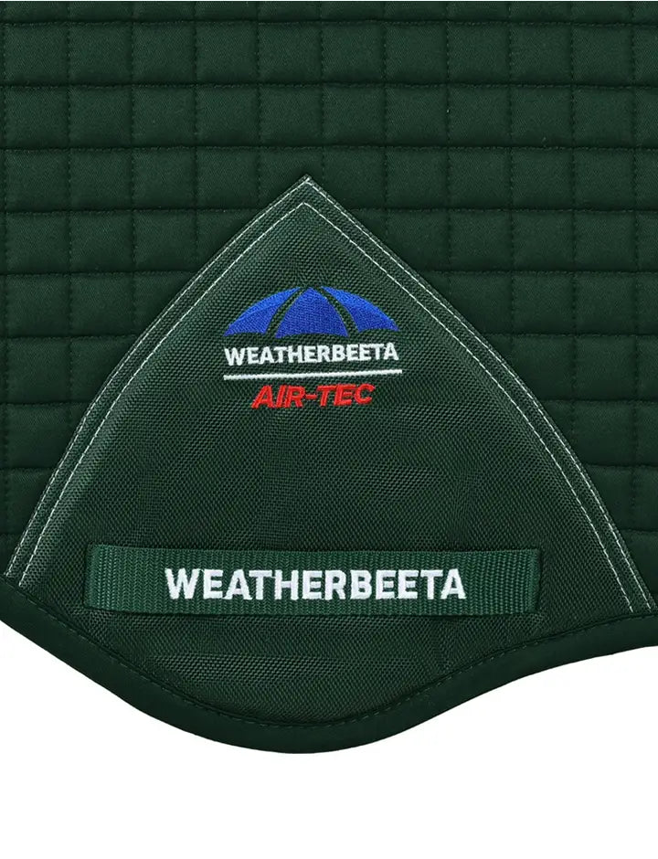 Prime Air-Tec Jump Shaped Saddle Pad - Forest Green Large
