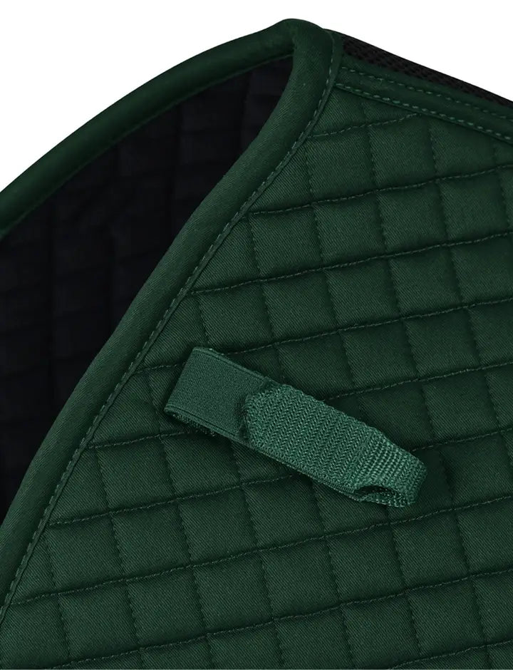 Prime Air-Tec Jump Shaped Saddle Pad - Forest Green Large